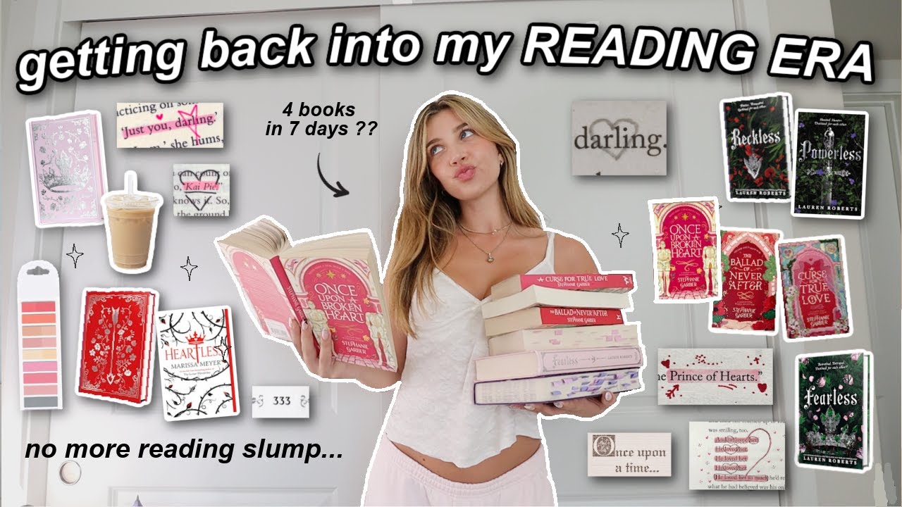 Back to Reading: 4 Books in 7 Days 📚