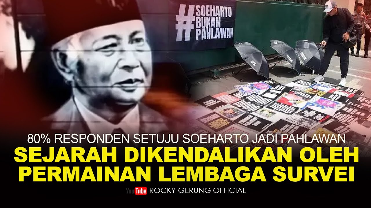 80% Setuju Soeharto Jadi Pahlawan 🏆