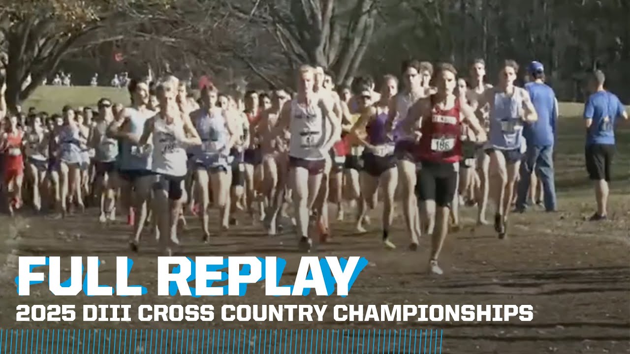 2025 NCAA DIII Cross Country Championships Full Race 🏃‍♂️