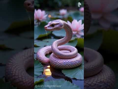 The Lotus Serpent - Surreal AI Videos