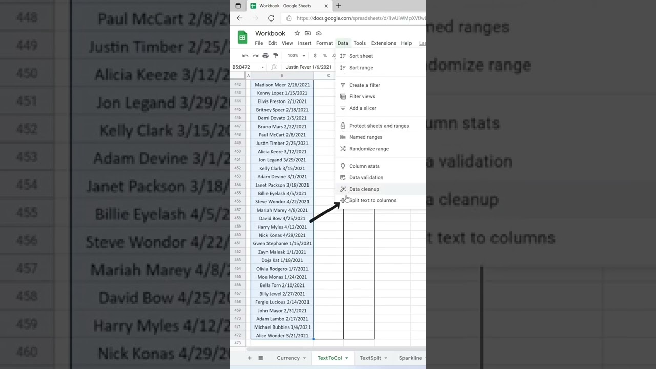 Easily Split Text into Columns in Google Sheets 📝