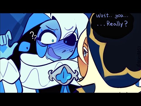 I'm your shadow milk cookie🥺?Cookie run kingdom🍪 Shadow milk X Pure Vanilla ❤️Comic dub