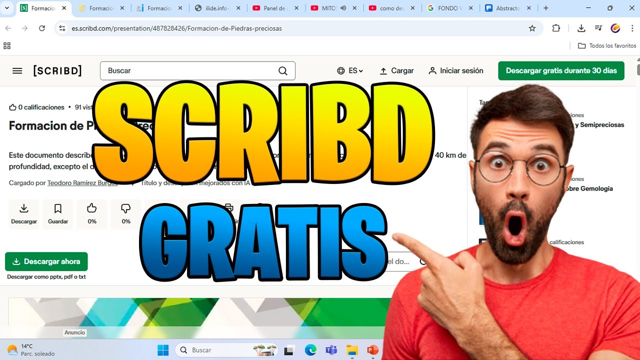 Cómo Descargar Documentos de Scribd Gratis en 2025 🚀