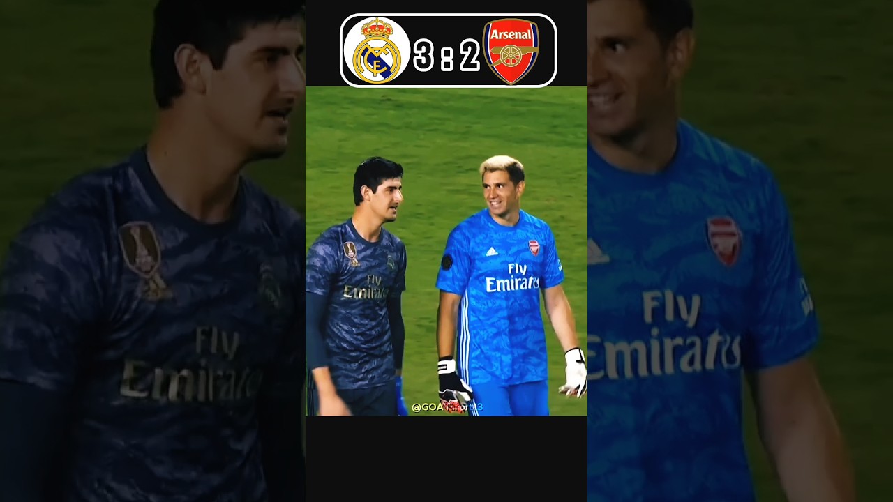 Arsenal vs Real Madrid 2-3 Penalty Shootout ⚽