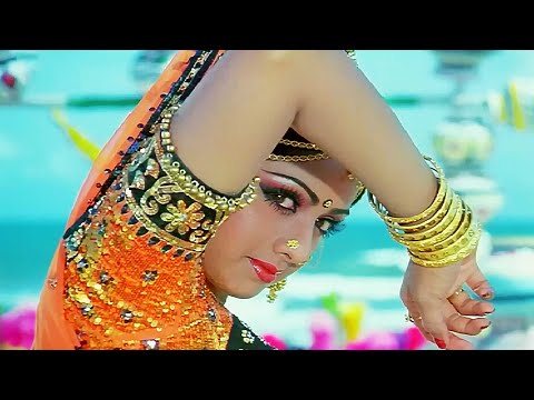 Naino Mein Sapna (4K) : Hindi Song | Sridevi | Lata Mangeshkar | Kishore Kumar | Himmatwala Song |