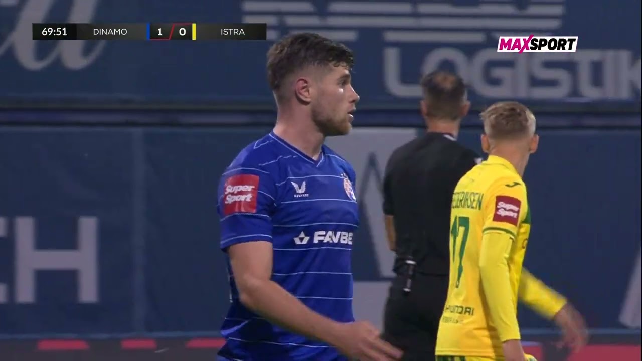 Dinamo Dominates Istra 1961 with 3:0 Victory in SuperSport HNL 🏆