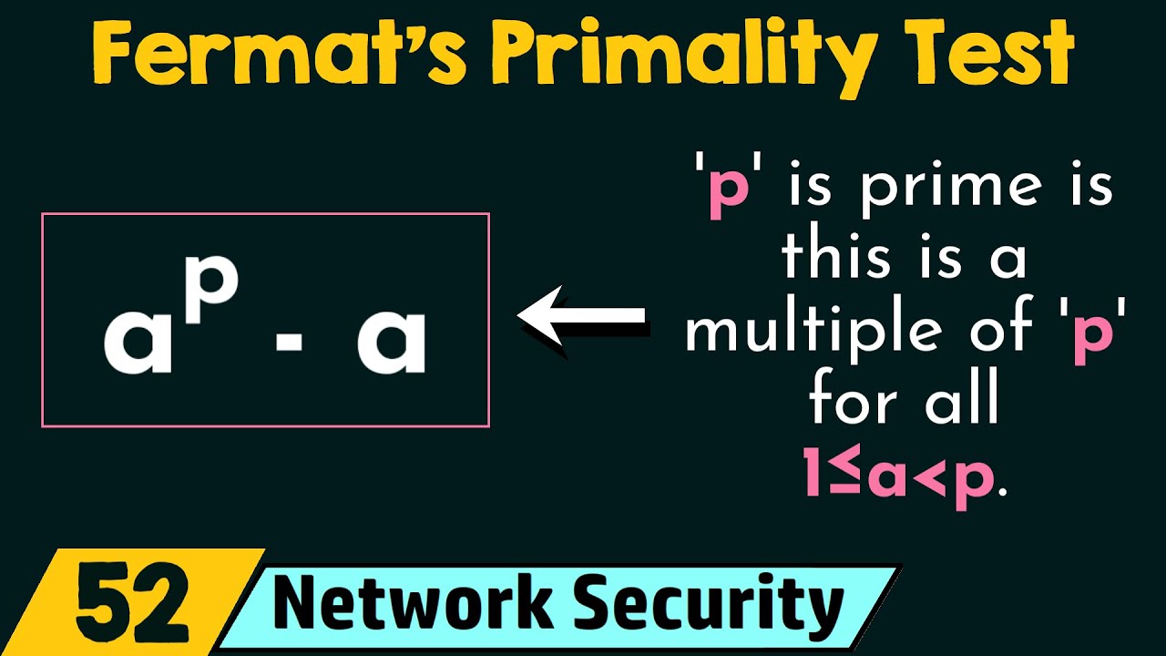 Mastering Fermat's Primality Test 🔍: A Key to Network Security