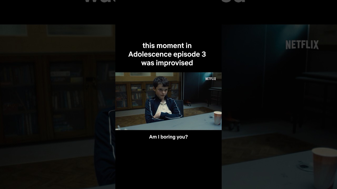 His Yawn Is Surprisingly Scary 😱 #Adolescence