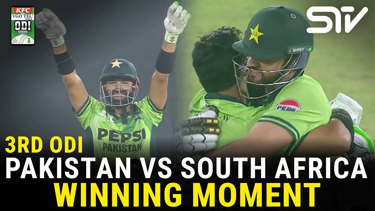 Epic Highlights from Pakistan vs South Africa 3rd ODI 2025 π