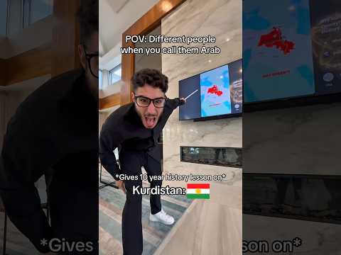 Different people when you call them Arab 🤣 #arab #sudan #assyrian #turkey #kurd #amazigh #iran