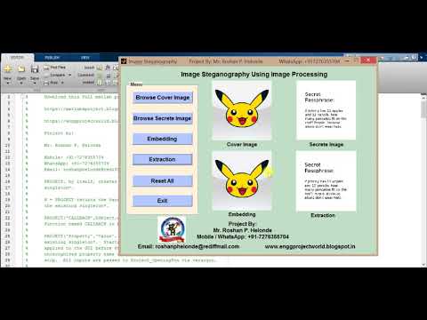 Image Steganography using Matlab