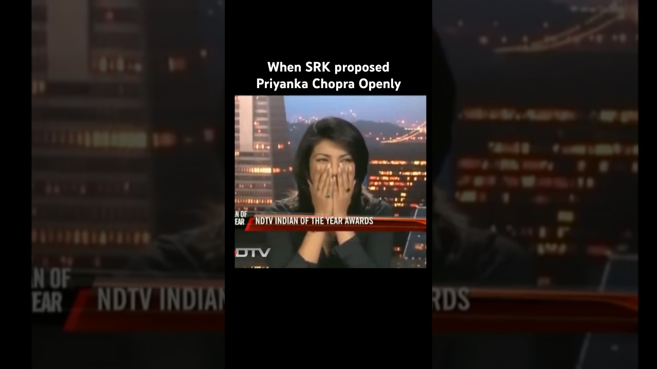 Shahrukh Khan's Surprising TV Proposal to Priyanka Chopra 🎬
