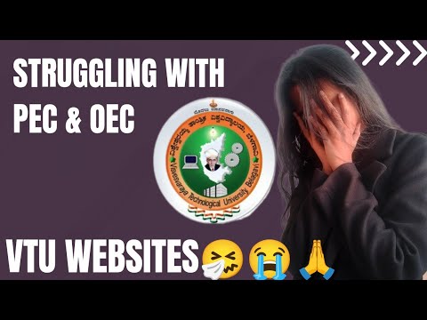 PEC & OEC VTU 8th sem last application last date