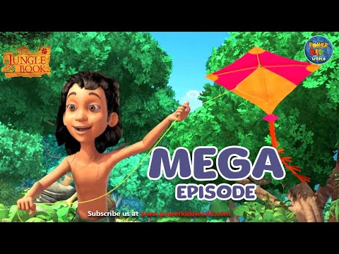 Jungle Book Mega Episode | JungleBook Cartoon For Kids | Funny Stories For Kids | Funny Wild Animals