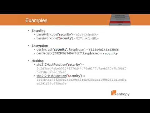 Identity 101: Passwords, Hashing and Encoding