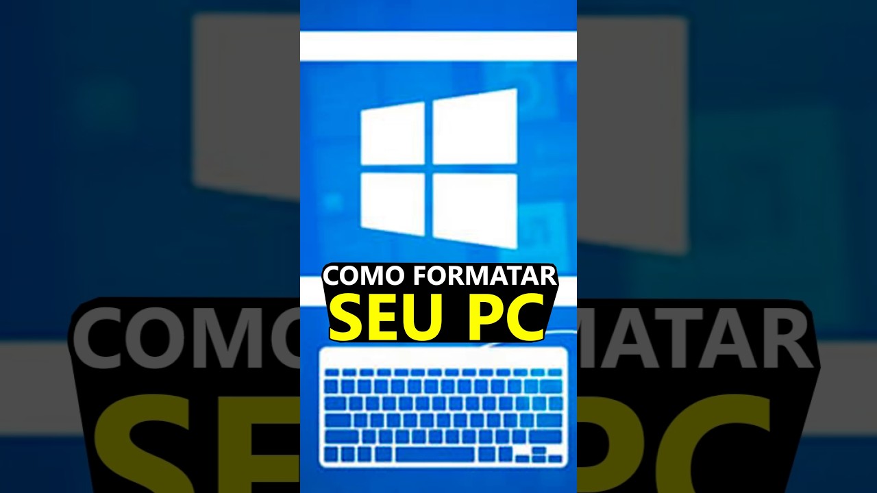 Como Formatara PC/Notebook Rápido e Fácil 🖥️