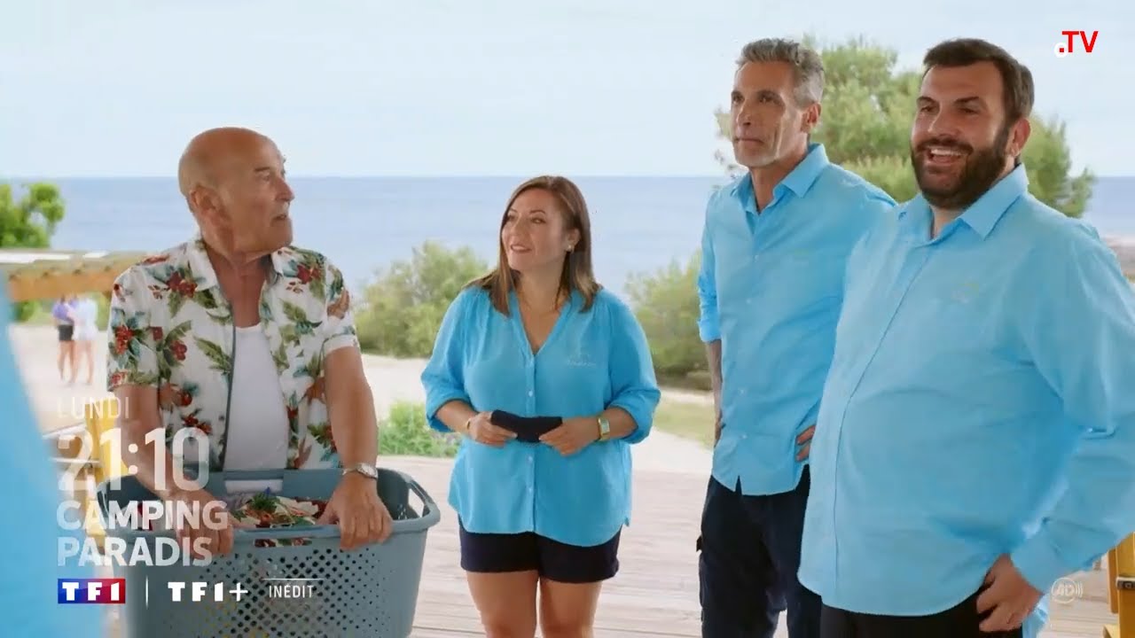 Camping Paradis lundi 18 août 2025 sur TF1