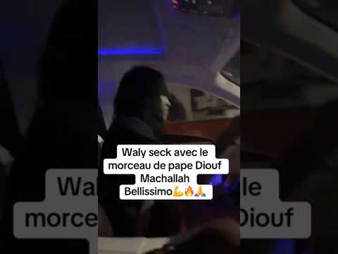 Wally B Seck avec le morceau de Pape Diouf Bellissimo ❤️