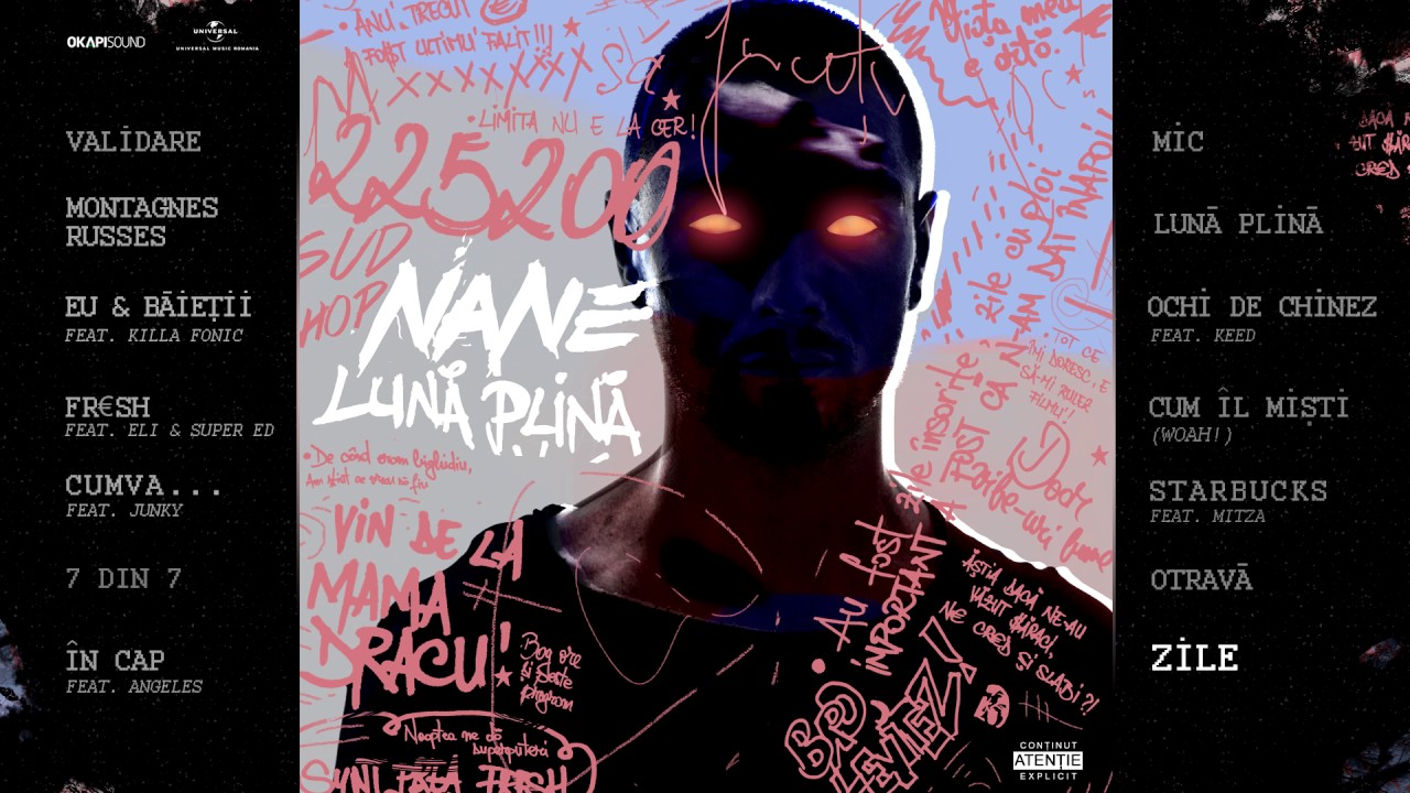 Nane - Zile | Ascultă noul mixtape 'Lună Plină' 🌕