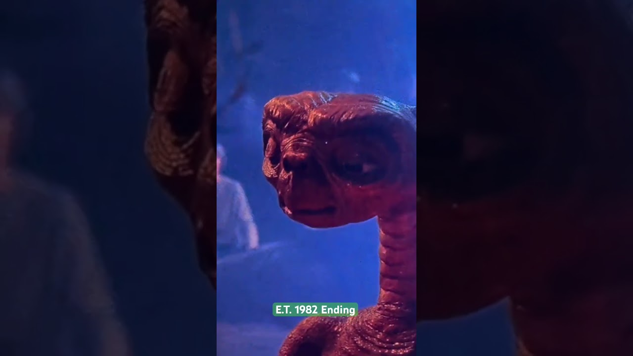 E.T. The Extra Terrestrial Ending Scene 🌌
