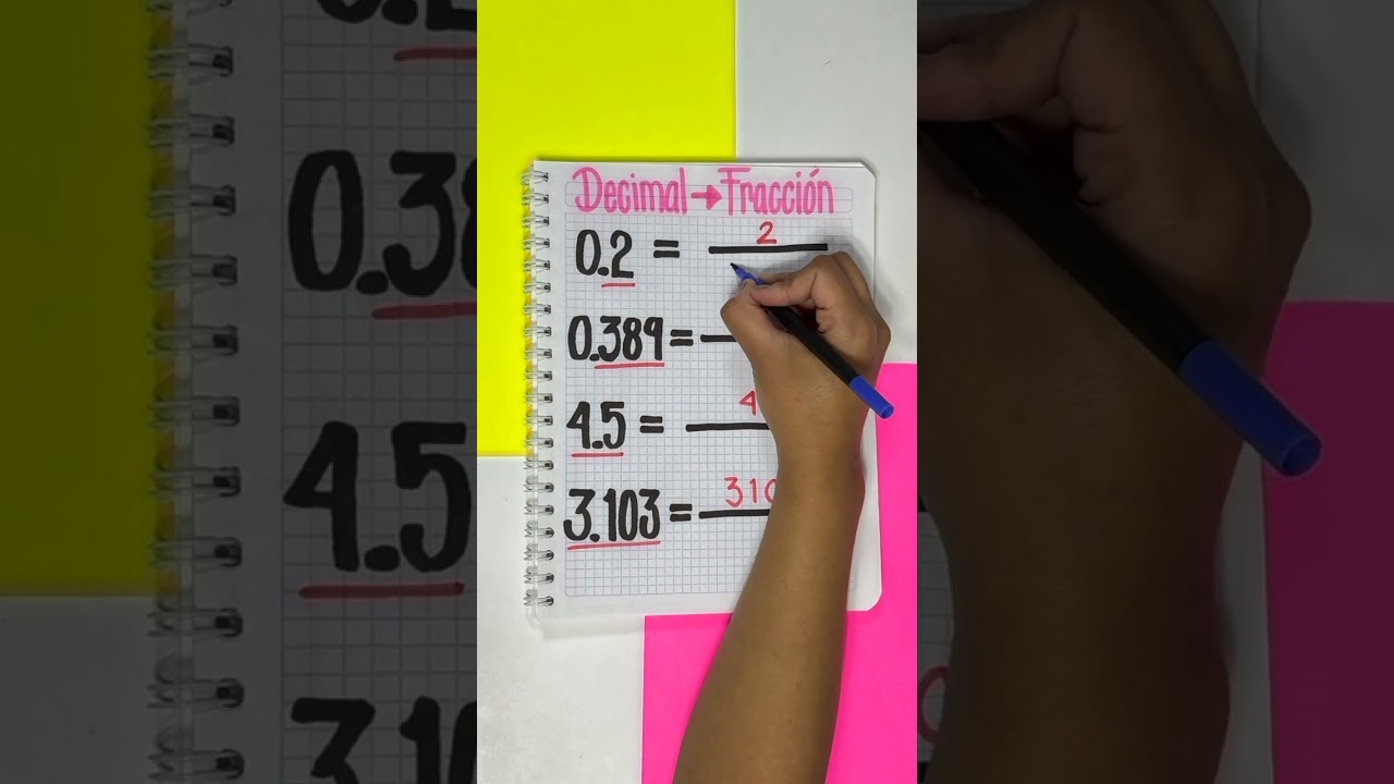 Convierte Decimales en Fracciones con Nuestra Guía Fácil 🧠