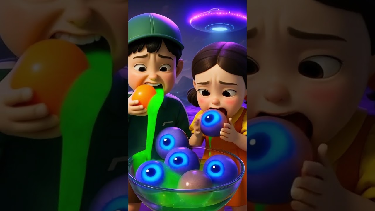 Squid Game AI Eyeball Candy ASMR 🍬