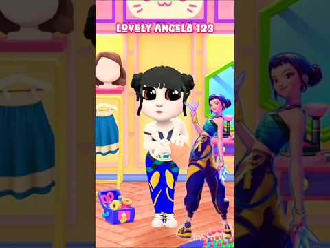 Kpop demon hunters cosplay by My Talking Angela 2 😍💕 #cosplay #mytalkingangela2