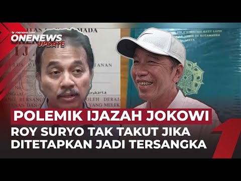 Polda Metro Bakal Gelar Perkara, Roy Suryo Santai Hadapi Tudingan Ijazah Jokowi | OneNews Update