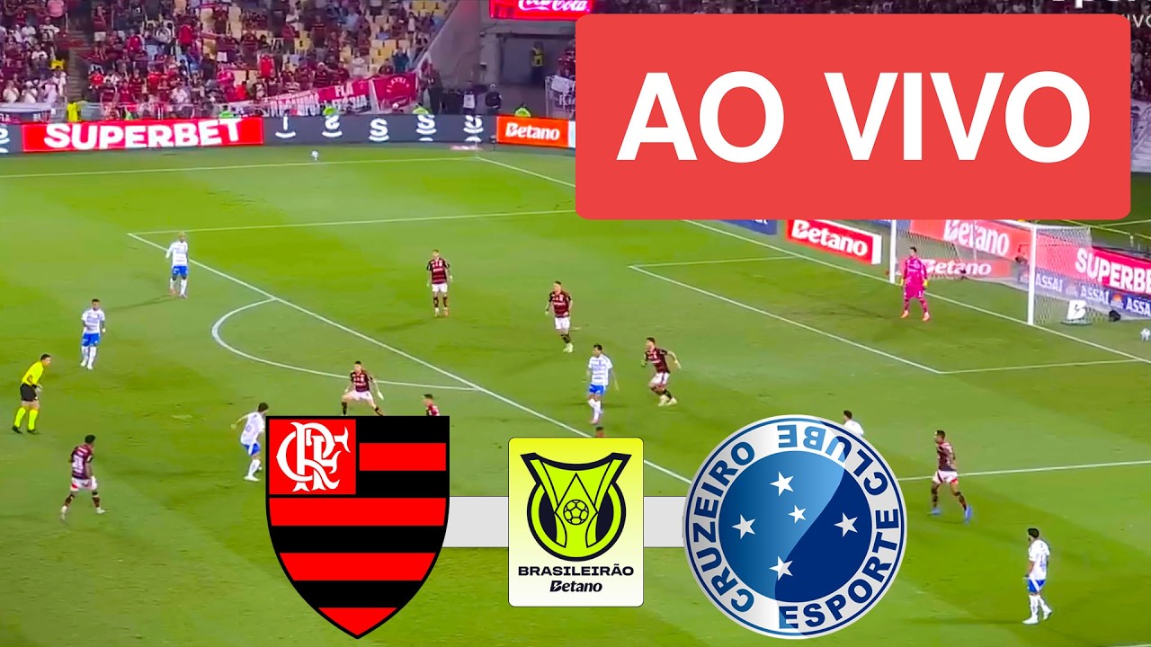 Flamengo x Cruzeiro AO VIVO - Campeonato 2026 ⚽