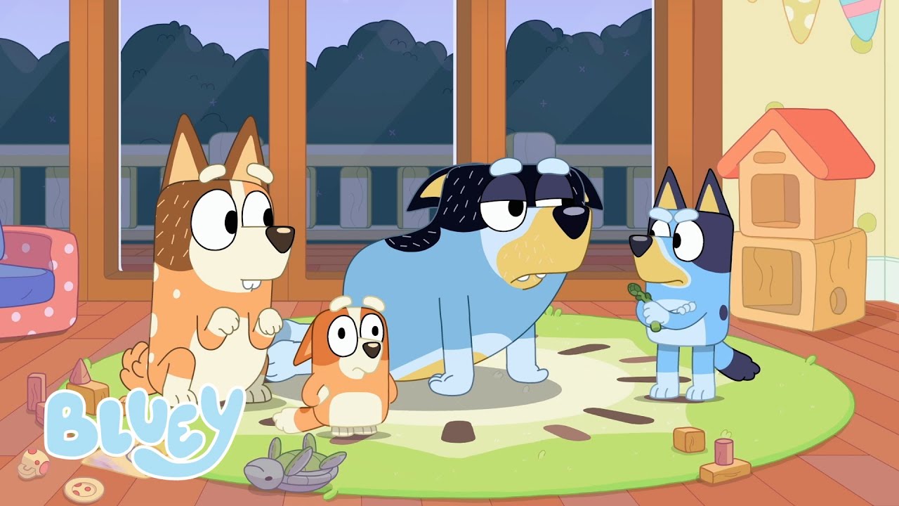 Bluey: Episódio Completo - Aspargos Mágicos e Lições de Boas Maneiras 🍴