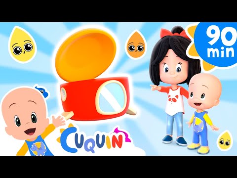 Submarino Popó 💩 y más canciones infantiles para bebés con Cleo y Cuquín