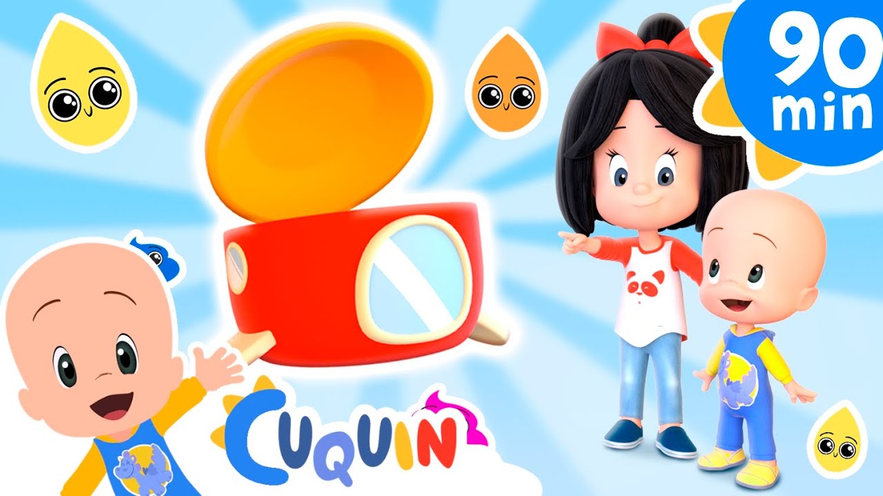 Submarino Popó 💩 y más canciones infantiles para bebés con Cleo y Cuquín