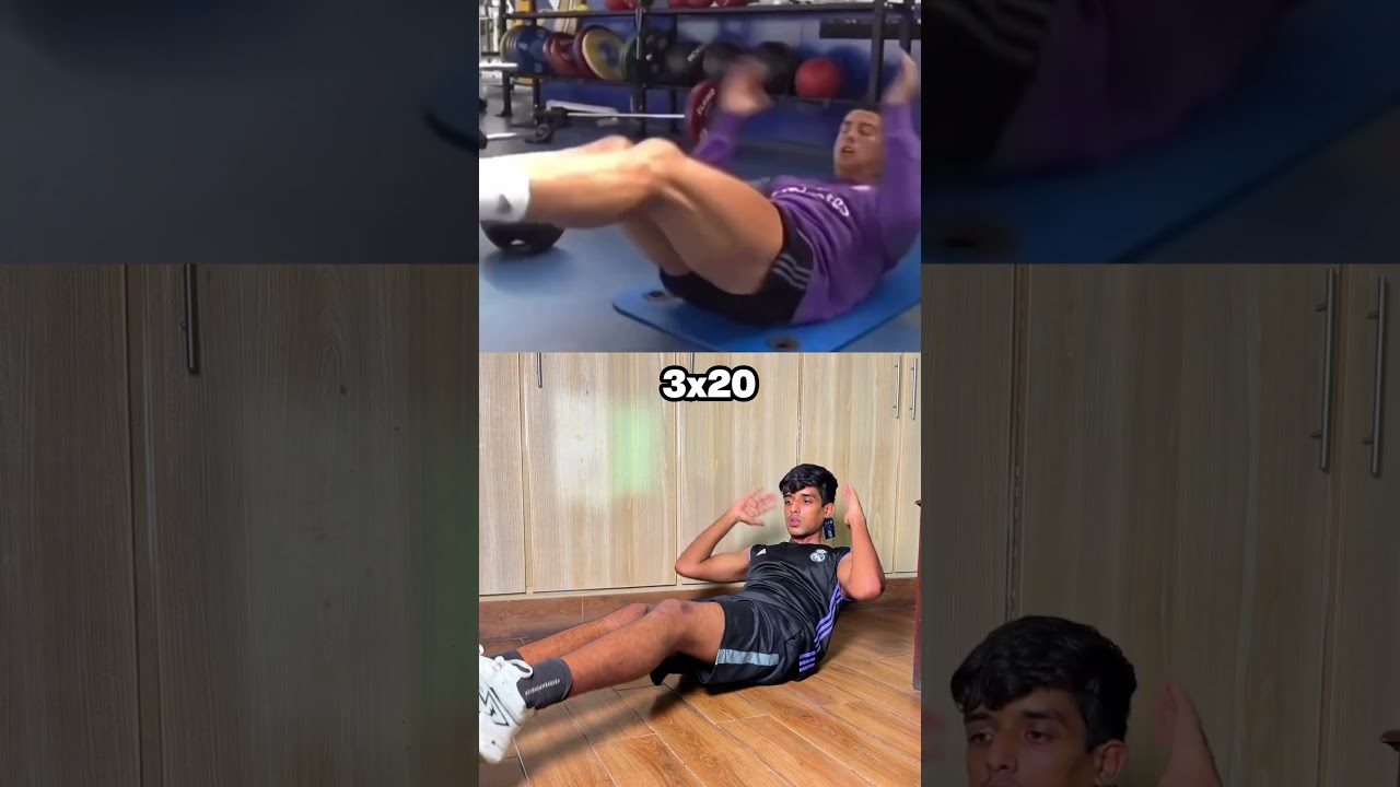 Ronaldo's Abs Workout Routine 💪