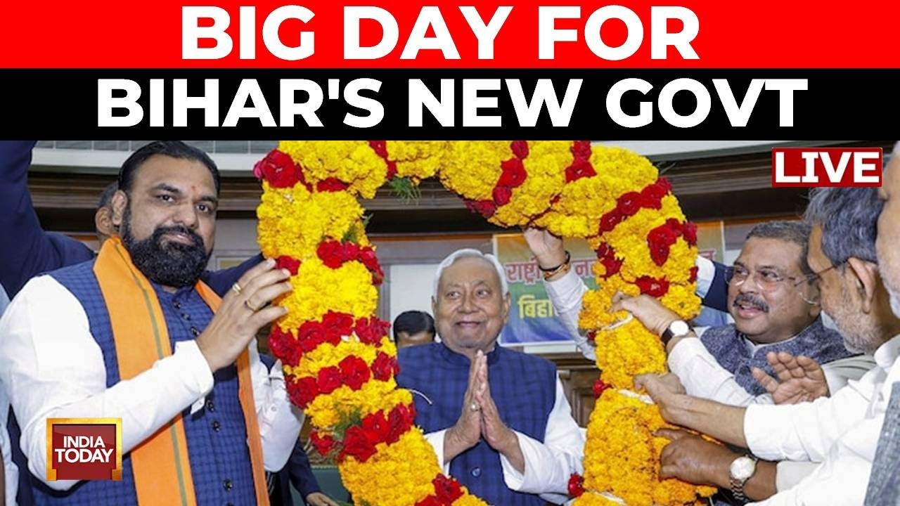 Bihar CM Oath Ceremony LIVE: Nitish Kumar Sworn In Again