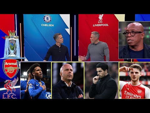 Jamie Carragher Review Chelsea vs Liverpool 2-1 | Ian Wright & Carragher Review Title Race 🔥