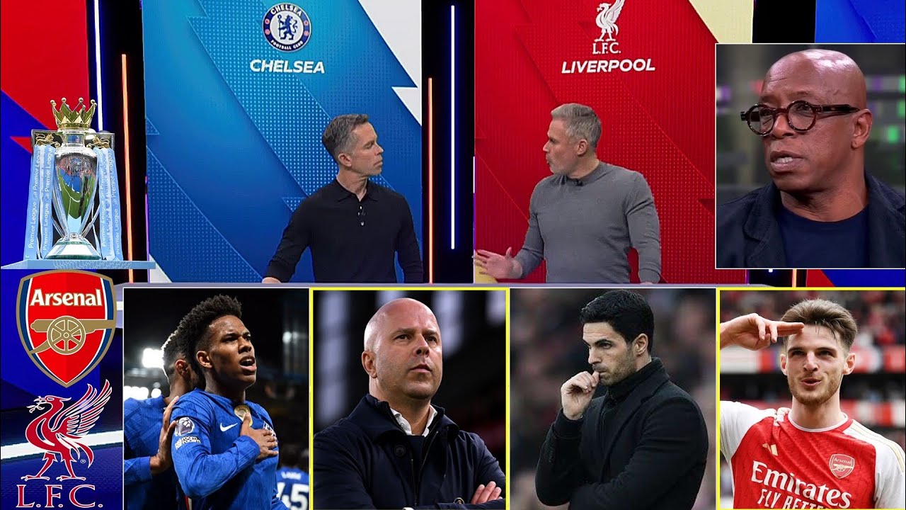 Jamie Carragher & Ian Wright Break Down Chelsea vs Liverpool 2-1 | Title Race Hot Takes 🔥