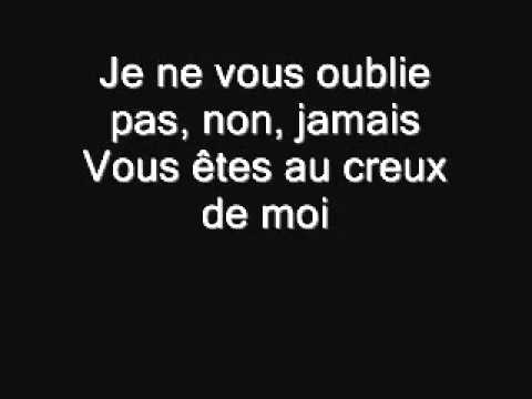 Celine Dion - Je ne vous oublie pas (Lyrics) 🎶