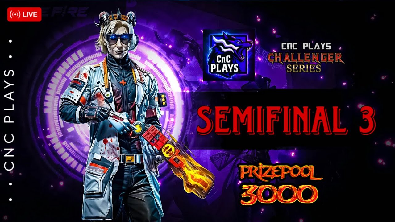 Free Fire Challenger Series Semifinal 3 | Intense Battles Tonight! ๐ฅ