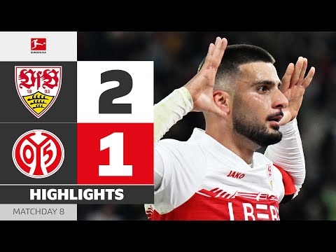 Marvelous Decider By Undav! | VFB STUTTGART - MAINZ 05 | Highlights | Matchday 8 – Bundesliga 25/26