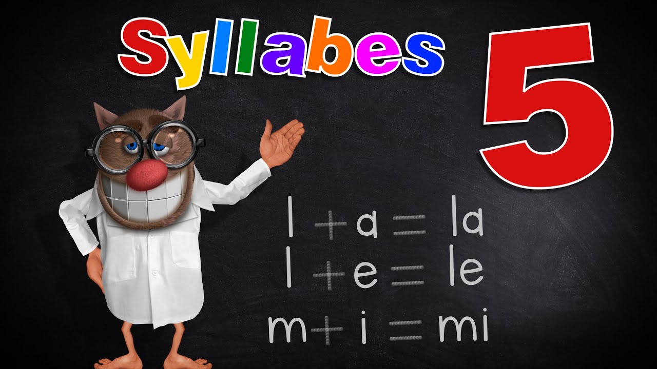 Foufou - Les Syllabes pour les enfants (Learn Syllables for kids) (Serie05) 4K