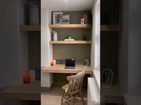 DIY your dream office with this alcove desk tutorial from @casalawson 🏡🛠️ #DIY #Howto #BandQ