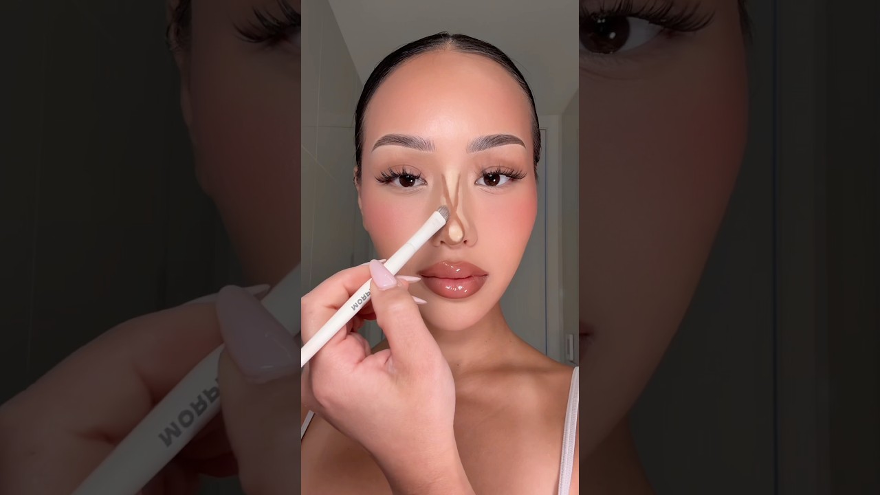 Nose Contour Hack for a Perfect Look ✨