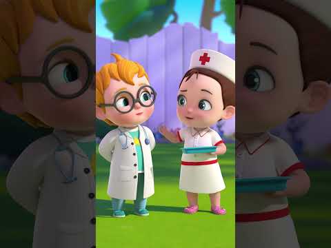 Baby Pretends To Be a Doctor | Nursery Rhymes & Kids Songs | NuNu Tv #toddlersongs #singalong #kids