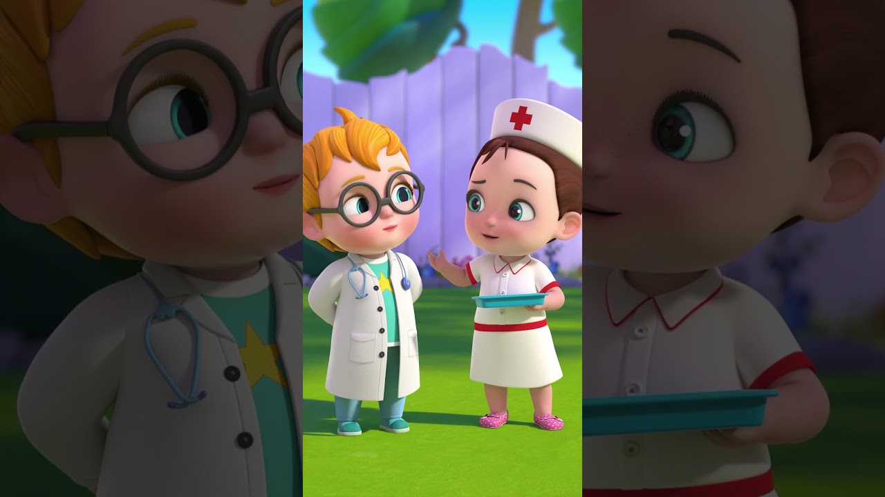 Cute Baby Pretends to Be a Doctor 🩺 | Fun Nursery Rhymes & Kids Songs