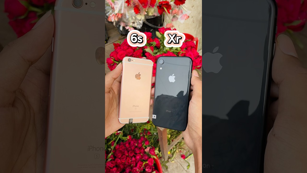 iPhone 6s vs iPhone XR Camera Test 📱