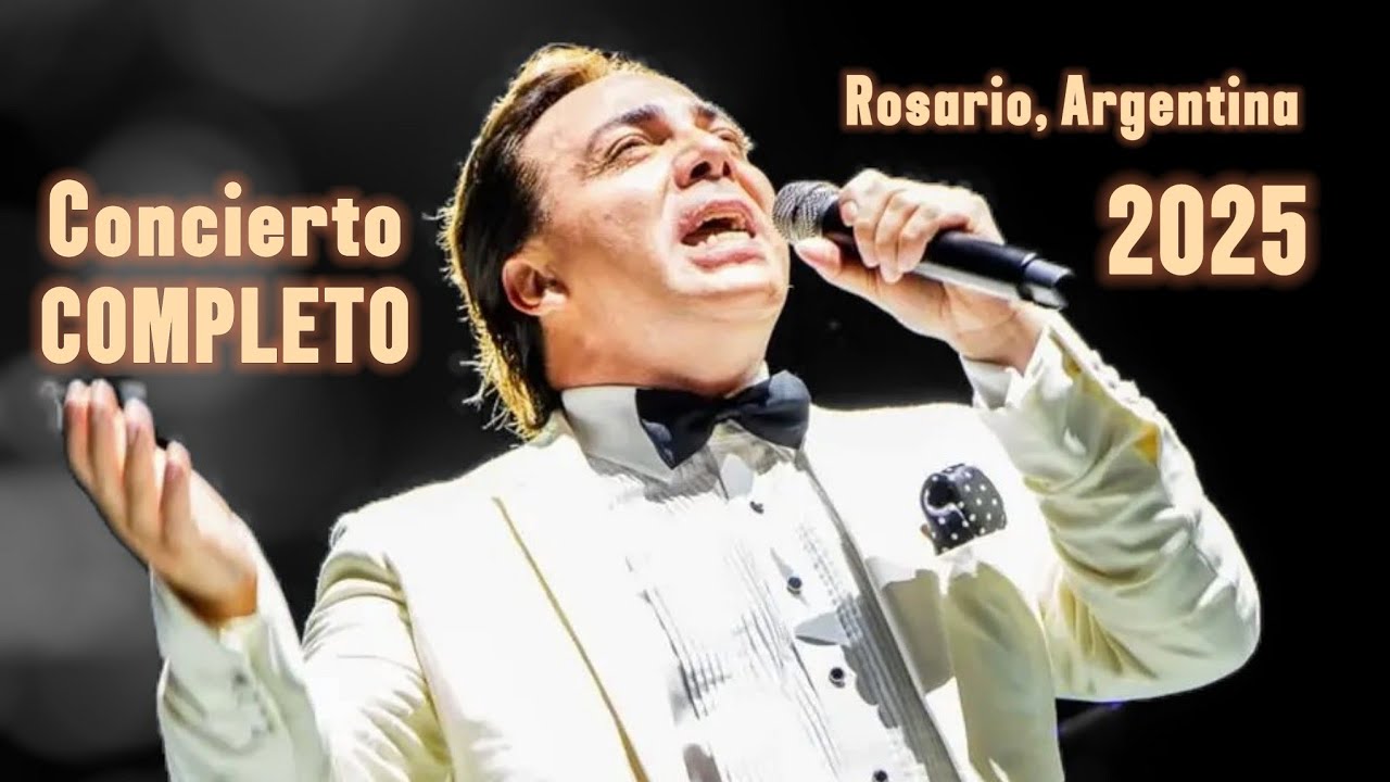 Cristian Castro en concierto en Rosario, 2025 🎤