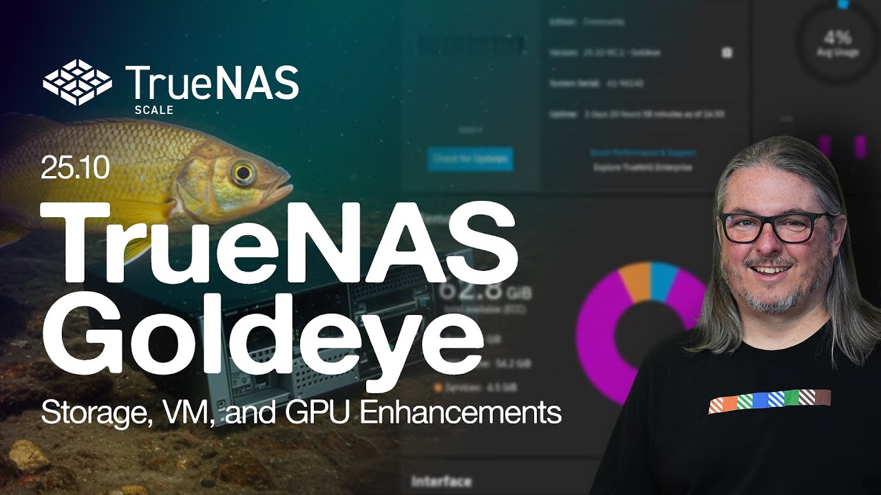 TrueNAS 25.10: App Migration, NVME over Fabric & 400GbE π