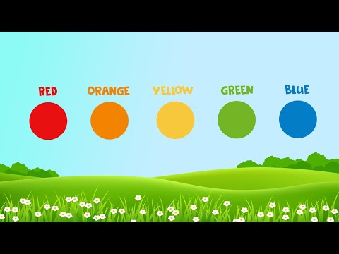 LEARN ENGLISH COLORS Уроки английского для детей Цвета на английском
