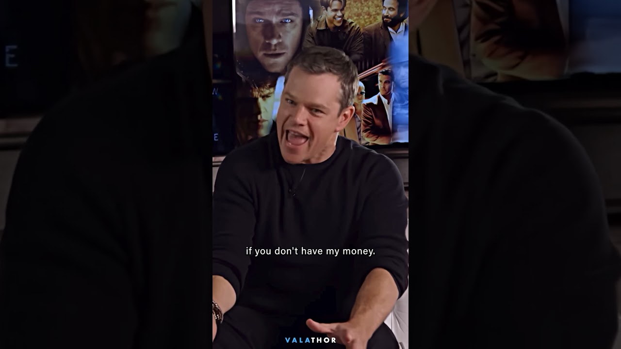 John Malkovich Surprises Matt Damon on Set 🎬