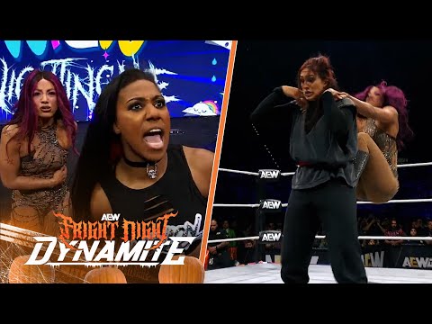 Mercedes Moné & Kris Statlander BRAWL before their Full Gear matchup! | AEW Dynamite, 10/29/25